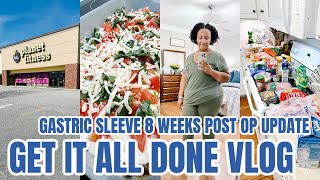 GET IT ALL DONE | GASTRIC SLEEVE SURGERY UPDATE | WEEKLY MEAL PLAN | GASTRIC SLEEVE 8 WEEKS VLOG