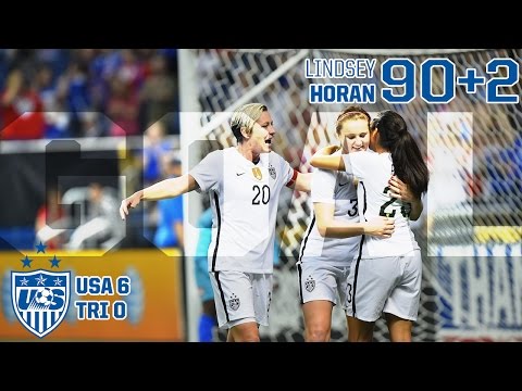 WNT vs. Trinidad & Tobago: Lindsey Horan Goal - Dec. 10, 2015
