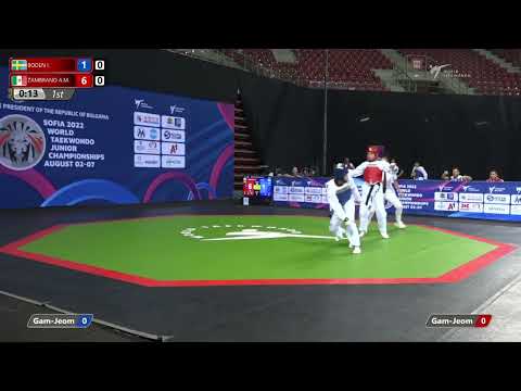 132 Quarter final Women  49kg SWE BODEN I  MEX ZAMBRANO A M