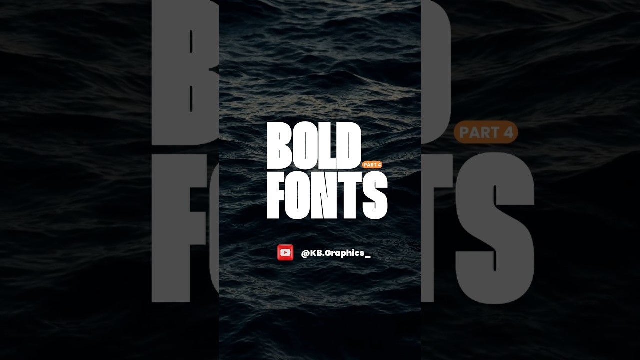 Bold fonts for your next project (Part 4) #freefonts #fonts #fontstyles #typeface