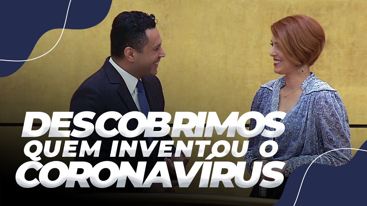 DESCOBRIMOS QUEM INVENTOU O CORONAVÍRUS