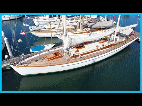 The Most Beautiful DREAM YACHT I've Ever Toured [Full Tour] Learning the Lines