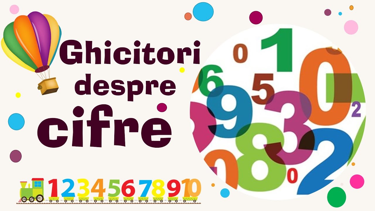 Ghicitori despre cifre ????