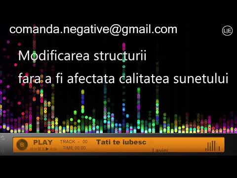 Lavinia Ticu - Tati te iubesc Karaoke DEMO Negativ Instrumental