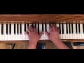 Brian Wilson - When a Man Needs a Woman (overhead piano cover)