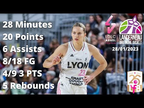 Marine Johannes 20 Points vs Landerneau - LFB 2022-23