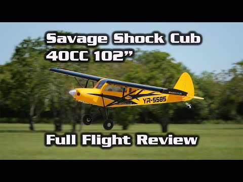 LEGEND HOBBY / SEAGULL MODELS Shock Cub Flight Review - Shocking STOL Capability | HobbyView