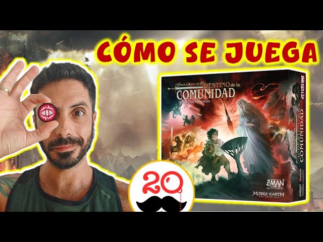 Vídeo relacionado con Asmodee El Señor de los Anillos: El Destino de la Comunidad, Juego de Mesa cooperativo con Las mecánicas de Pandemic, Juego estratégico en La Tierra Media para 1 a 5 Jugadores, Edición en Español