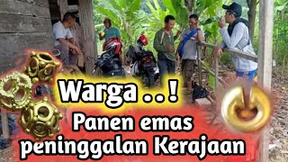 Download lagu Treasure discovery: Residents harvest ancient gold from the kingdom of @Metaldetectorlampung mp3
