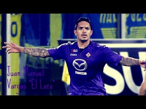 Juan Manuel Vargas - Fiorentina All goals "El Loco"