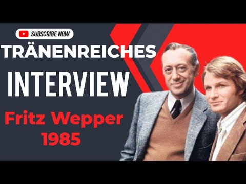 DERRICK STAR FRITZ WEPPER - TEARFUL INTERVIEW!!!!! #retro