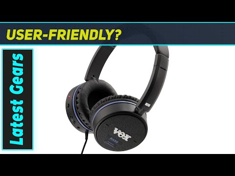 Vox VGH BASS Bass Amp Headphones - Present - Black image 3