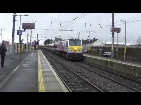 IE 201 Class loco 228 + Enterprise Train - Howth Junction 7/2/16