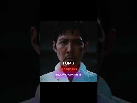 Top 7 Sad Deaths in the Squid Game 3...😢💔 #squidgame #squidgame3 #edit