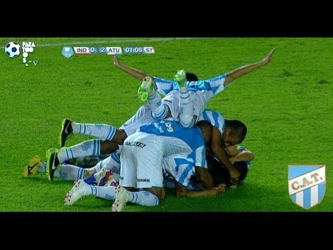 Gol de Luis Rodríguez.Independiente 0 Atlético 2. Fecha 25. Torneo Primera B Nacional.FPT