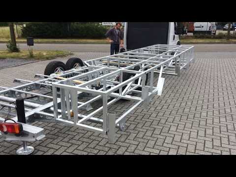 Coxx X-Low Market Truck chassis 1000mm slide out displayframe