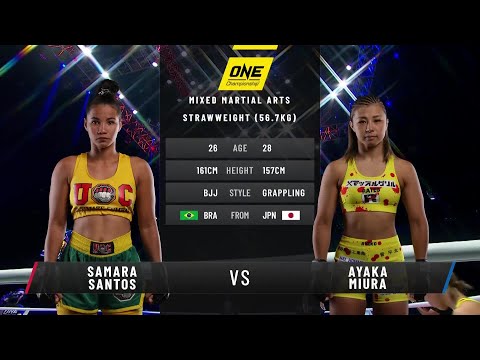Samara Santos vs Ayaka Miura full fight