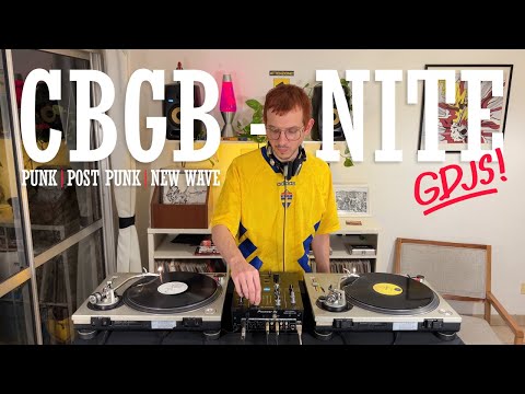 Rocket USA: CBGBs punk, post punk & new wave mix with Giunta DJs