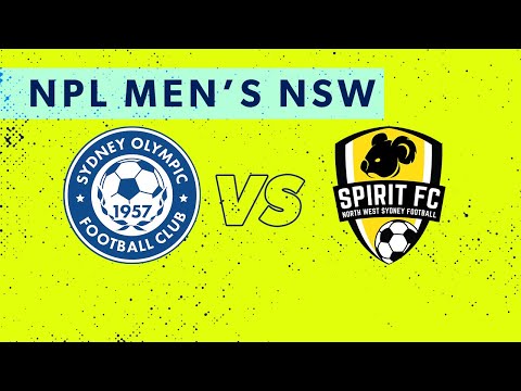 NPL Men's NSW Round 11: Sydney Olympic FC v NWS Spirit FC