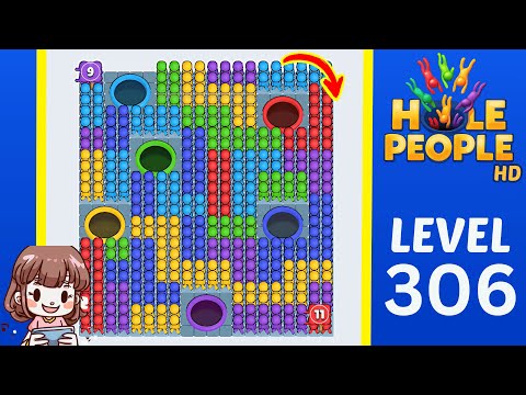 Hole People Level 306 Solution Walkthrough