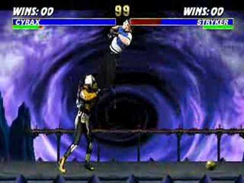 Cyrax 100% Combo Example
