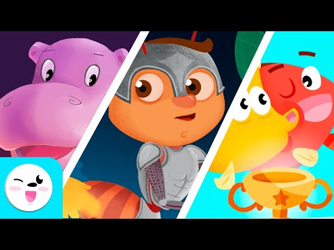 Cuatro cuentos para niños pequeños | Cuentos con valores