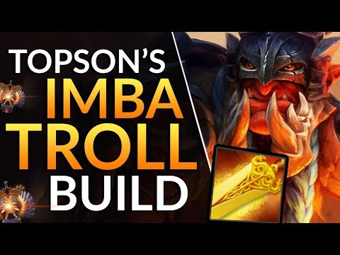 TOPSON'S INSANE Mid Troll Warlord: CARRY with RADIANCE | Dota 2 Midlane Gameplay Guide