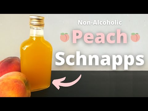 Non-Alcoholic Peach Schnapps Recipe! (Perfect for Mocktails)