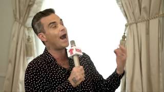 Robbie Williams hates clean living over drugs