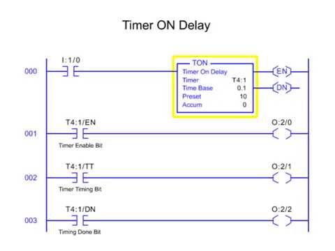 Timer On and Off Delays