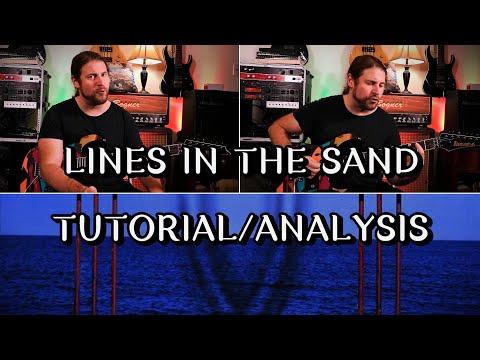 LINES IN THE SAND Guitar Tutorial/Analysis (Dream Theater) [Let's Learn Falling Into Infinity EP #7]