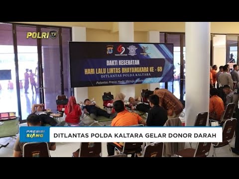 DITLANTAS POLDA KALTARA GELAR DONOR DARAH