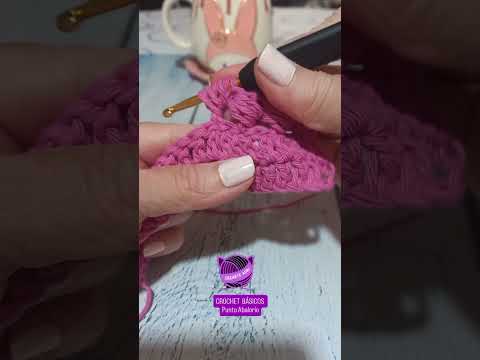 CROCHET BÁSICOS                Punto Abalorio