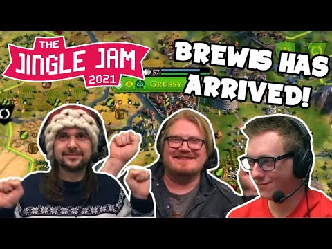 Brewis Ginley is unleashed in Civ VI - Yogscast Jingle Jam 2021 Highlights Day 5