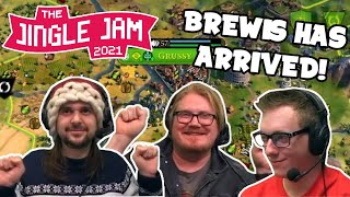 Brewis Ginley is unleashed in Civ VI - Yogscast Jingle Jam 2021 Highlights Day 5
