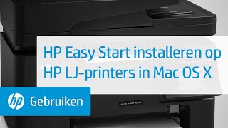 HP Easy Start installeren op HP LaserJet-printers in Mac OS X