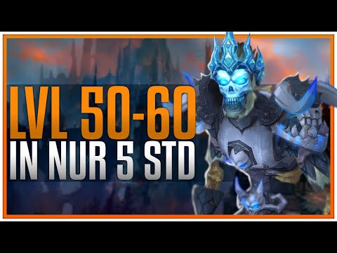 lvl 50-60 in 4 Std 59 min. | Speed-Leveling | Shadowlands