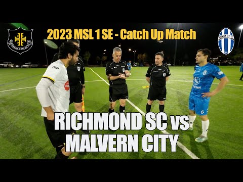 2023 FV MSL 1 SE CU - Richmond v Malvern City