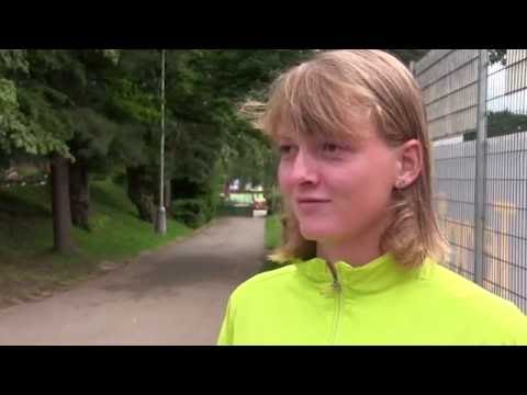 Michaela Bayerlová po prohře v semifinále Tennis Arena Cupu v Plzni