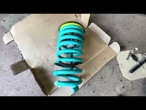 Second gen sequoia rear coil springs quick tutorial