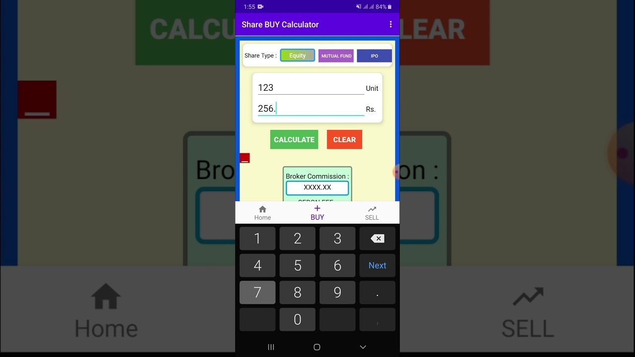 How to use Share Market Calculator App for NEPSE #shorts #nepal #software #android #nepse #app
