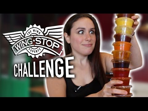 WE TRY EVERY SAUCE AT WINGSTOP Video