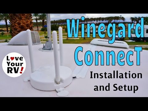 Winegard ConnecT WiFi RV Extender Installation