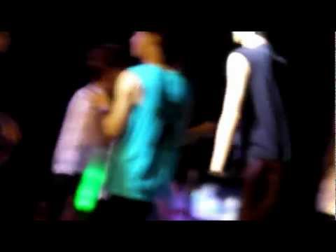 120922 SMTOWN Live in Jakarta - Ending - EXO (LuSeKai, Yixing, & Chen)