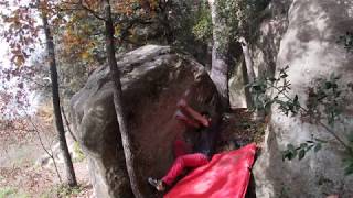 Video thumbnail of Inefc con Dos, 6a. Savassona