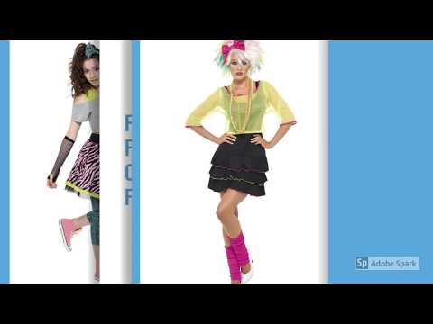 80s Fancy Dress Costume Ideas | Women 1980s Party Dress | Fancy Panda