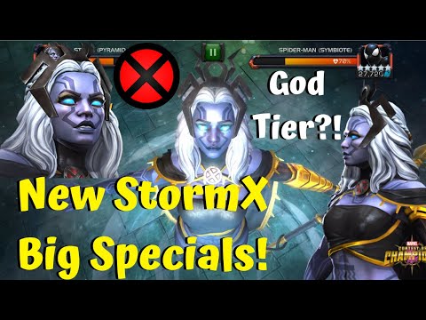 New 5* Storm (Pyramid X) Massive Special Damage! God Tier?! - Marvel Contest of Champions
