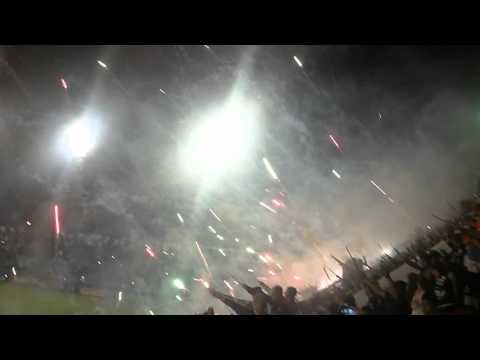 "Independiente Rivadavia 2 vs Estudiantes SL 1 Festejos Los Caudillos Del Parque" Barra: Los Caudillos del Parque &bull; Club: Independiente Rivadavia