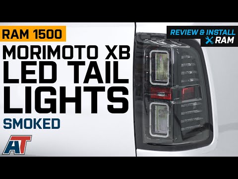 2009-2018 RAM 1500 Morimoto XB LED Tail Lights; Smoked Review & Install