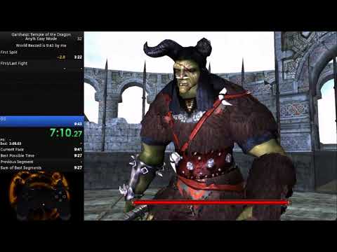 Garshasp: Temple of the Dragon - Any% Easy Speedrun in 8:59 | With Commentary